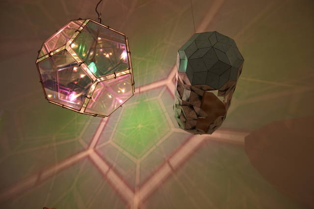 Dodecahedron lamp, 2005 - MoMA P.S.1, Long Island City, New York – 2005 - Photo: Studio Olafur Eliasson