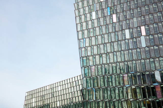 Facades of Harpa Reykjavik Concert Hall and Conference Centre, 2011 - Photo: Ari Magg