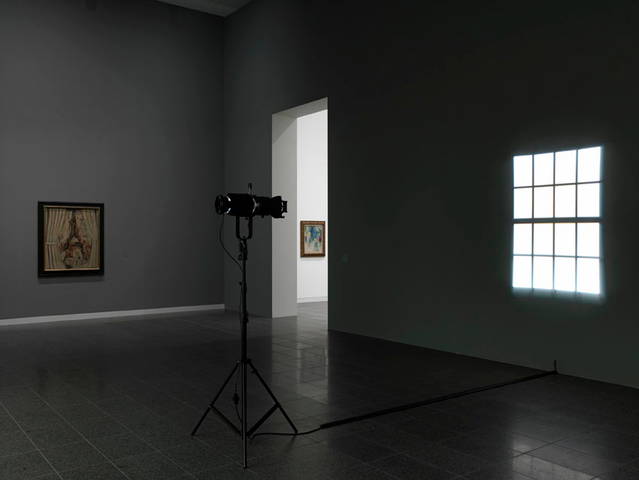Window projection, 1990 - K20 Grabbeplatz, Kunstsammlung Nordrhein-Westfalen, Düsseldorf – 2012 - Photo: Achim Kukulies