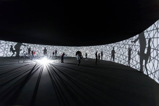 Map for unthought thoughts, 2014 - Fondation Louis Vuitton, Paris – 2014 - Photo: Iwan Baan