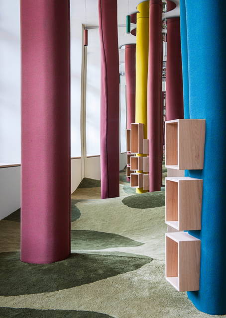Raum für Bildung und Bilder, 2015 - UdK, Grundschule der Künste, Berlin – 2015 - Photo: Wolfgang Stahr