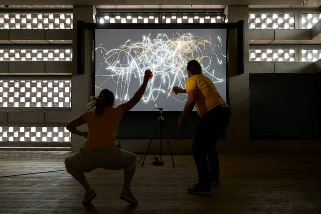 Sunlight graffiti, 2012 - Tate Modern, London – 2019 - Photo: Zan Wimberley