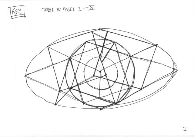 Sketch for Between inside and outside, 2008