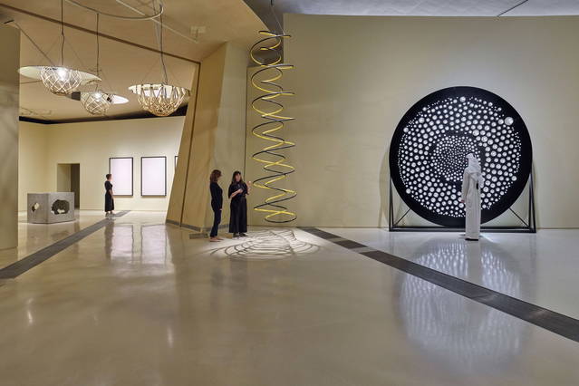 Installation view, The curious desert - National Museum of Qatar, Doha – 2023 - Photo: Anders Sune Berg
