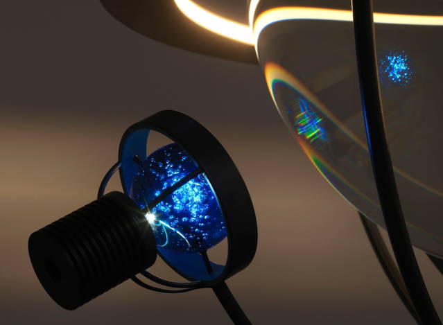 Model for decelerated light, 2021 - Studio Olafur Eliasson, Berlin – 2021 - Photo: Jens Ziehe