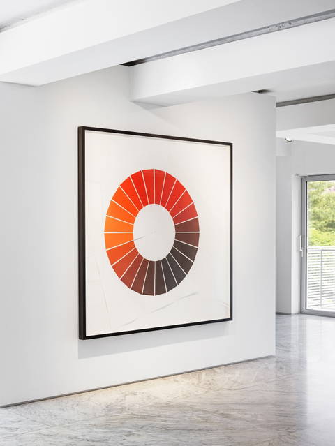 The red colour circle, 2008 - PKM Gallery, Seoul – 2022 - Photo: PKM Gallery, Yongjoon Choi