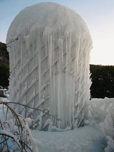 The glacierhouse effect versus the greenhouse effect, 2005 - Private collection, Santa Fe – 2005 - Photo: Andrew Gellatly