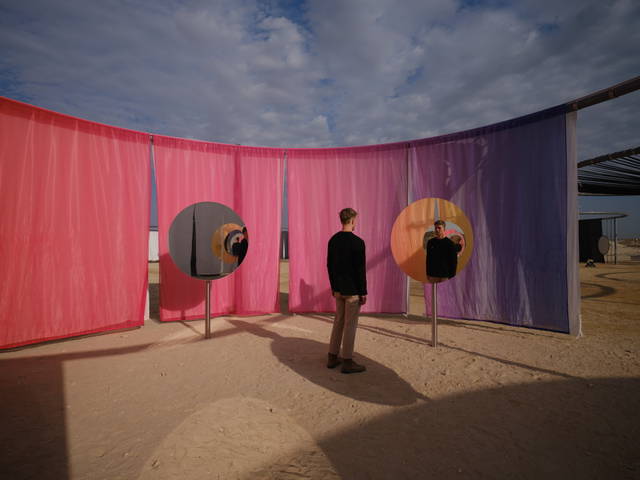 Your fivefold vanishing points, 2023 - Al Thakhira, Qatar – 2023 - Photo: Anders Sune Berg