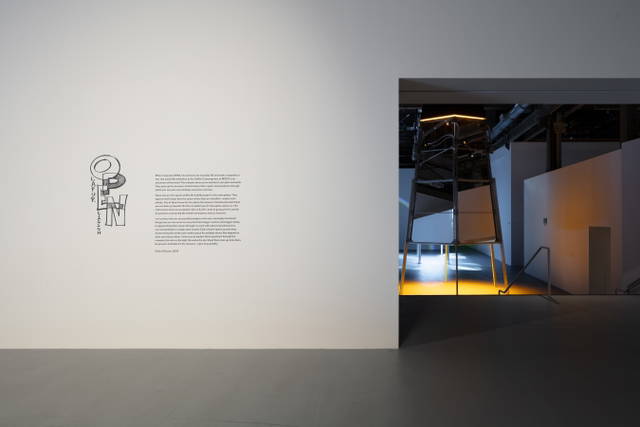 Installation view of 'Olafur Eliasson: Open' at The Geffen Contemporary at MOCA, Los Angeles, 2024  - The Geffen Contemporary at MOCA, Los Angeles - Photo: Zak Kelley