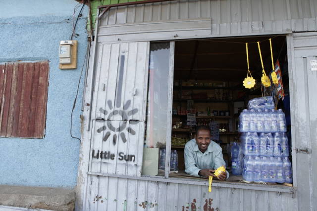 Little Sun, 2012 - Addis Ababa, Ethiopia – 2012 - Photo: Olafur Eliasson