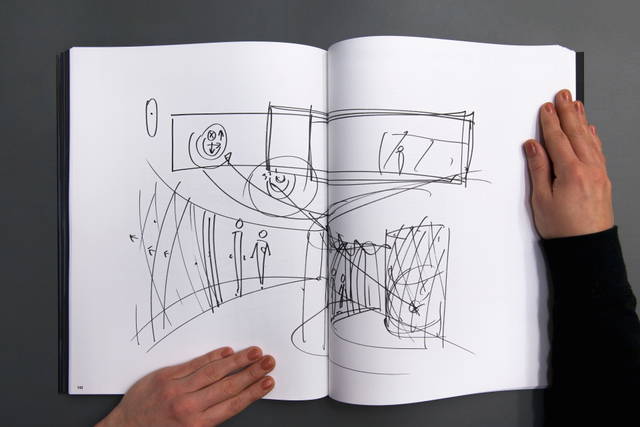 Spread from Olafur Eliasson: Contact, Spread from Olafur Eliasson: Contact, edited by Studio Olafur 
