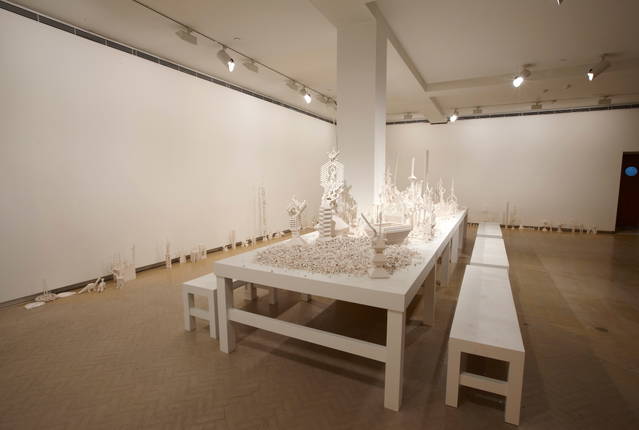 The cubic structural evolution project, 2004 - Museum of Contemporary Art, Chicago – 2004 - Photo: Jenni Carter