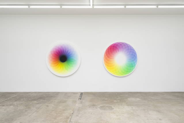 Colour experiment no.92 and Colour experiment no. 94 - Tanya Bonakdar Gallery, Los Angeles – 2022 - Photo: Jeff White