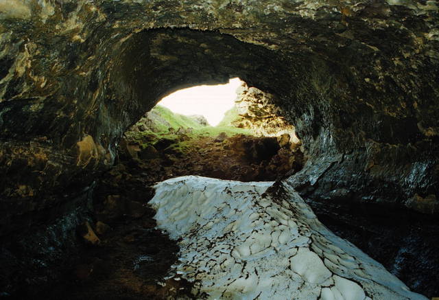 The cave series, looking out, 1998, 1998, single print