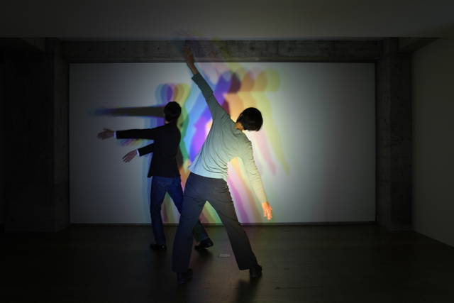 Slow-motion shadow in colour, 2009 - Gallery Koyanagi, Tokyo - Photo: Gallery Koyanagi