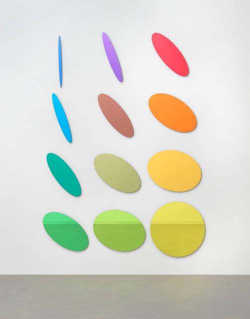 Meteorological rainbow circles