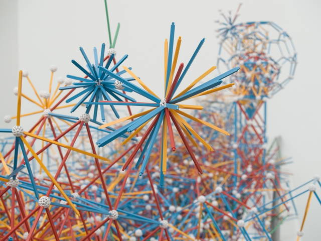 Detail of The structural evolution project, 2001 - Lunds Konsthall, Sweden – 2001 - Photo: Terje Östling