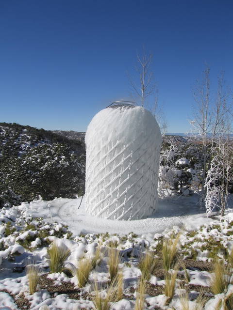 The glacierhouse effect versus the greenhouse effect, 2005 - Private collection, Santa Fe – 2005 - Photo: Andrew Gellatly