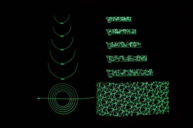 Spread from Olafur Eliasson: Contact, limited edition printed with flourescent ink - Photo: Studio Olafur Eliasson