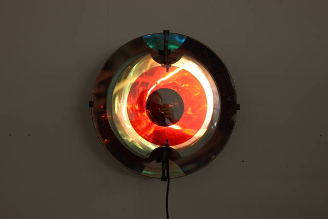 Red beginning in a black hole