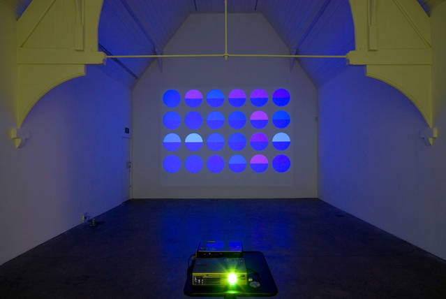 Your uncertainty of colour matching experiment, 2006 - Ikon Gallery, Birmingham, England – 2006 - Photo: Richard Short