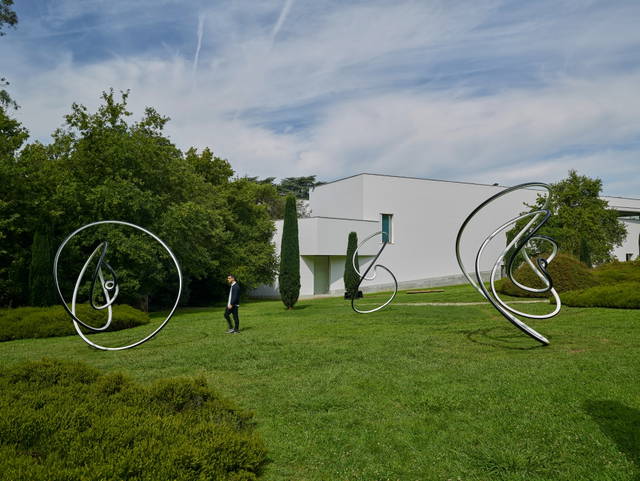  Installation view of Human time is movement (spring), 2019, Human time is movement (winter), 2019, Human time is movement (summer), 2019 - The Serralves Museum of Contemporary Art, Porto – 2019 - Photo: Filipe Braga