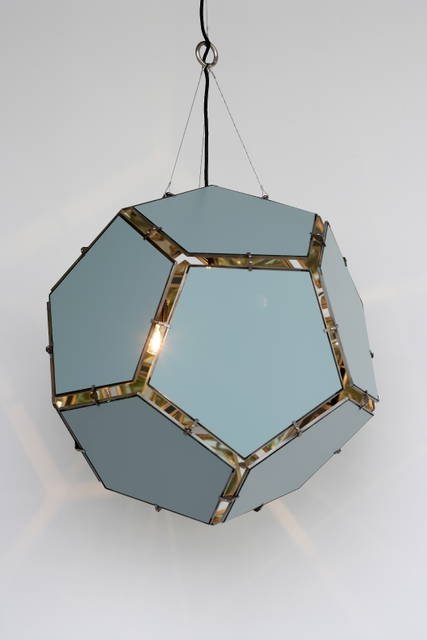 Inverted mirror dodecahedron lamp, 2006 - Andersen's Contemporary, Copenhagen – 2006 - Photo: Anders Sune Berg