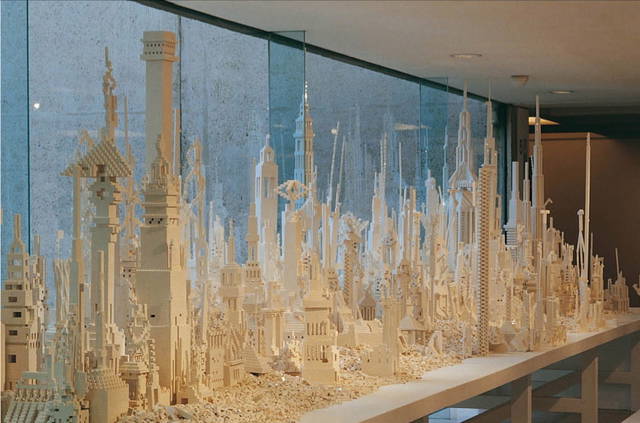 The cubic structural evolution project, 2004 - QAGOMA, Brisbane – 2004 - Photo: Mattias Givell / Richard Stringer