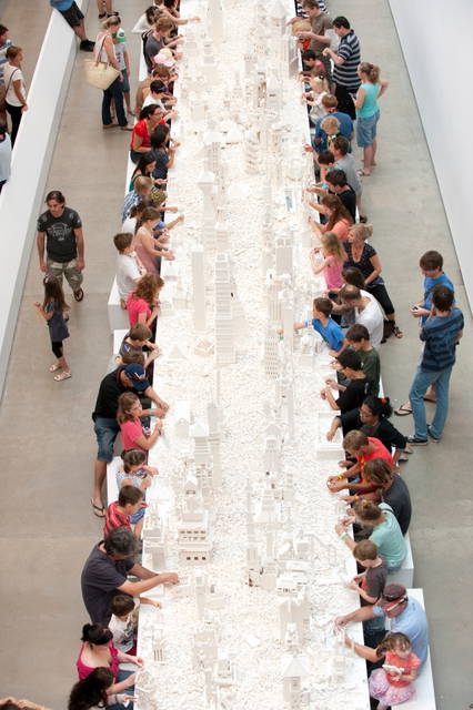 The cubic structural evolution project, 2004 - QAGOMA, Brisbane – 2010 - Photo: Mark Sherwood, QAGOMA