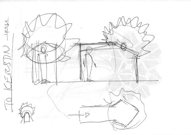 Sketch for Polyphonic house, 2007