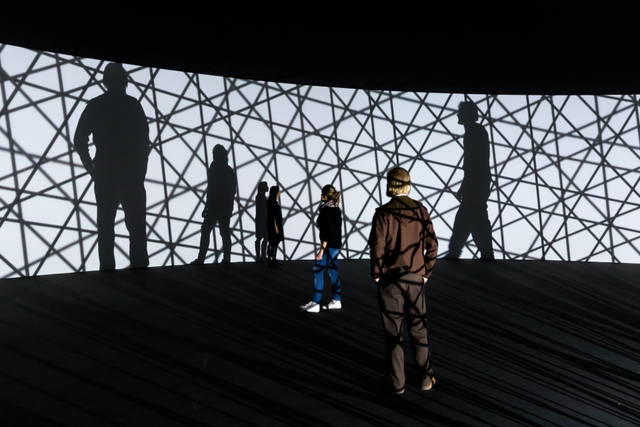 Map for unthought thoughts, 2014 - Fondation Louis Vuitton, Paris – 2014 - Photo: Iwan Baan