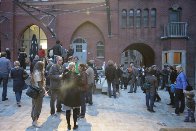 Grey sheep with Peter Weibel - Studio Olafur Eliasson, Berlin – 2009 - Photo: Thilo Frank / Studio Olafur Eliasson