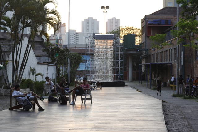 Waterfall, 1998 - SESC Belenzinho, São Paulo, Brazil – 2011 - Photo: Olafur Eliasson