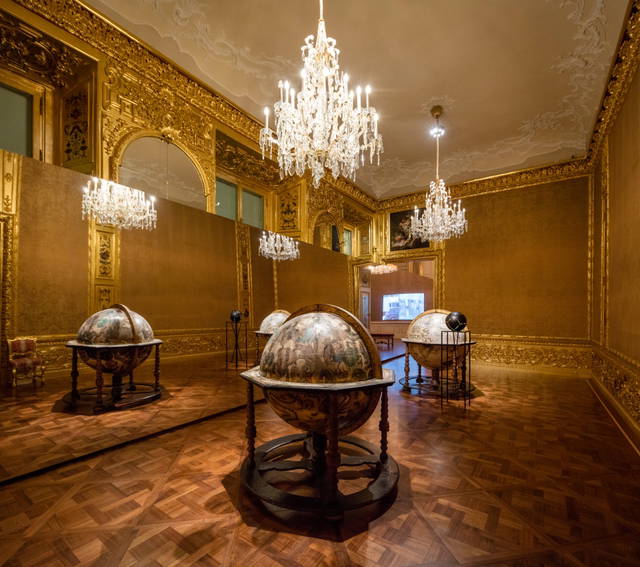 Lines for horizons, 2014 - The Winter Palace of Prince Eugene of Savoy, Vienna – 2015 - Photo: Anders Sune Berg