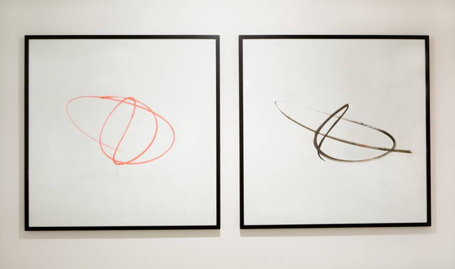 Monoaxial Berlin pendulum drawings (short), 2007 - PKM Gallery, Seoul – 2007