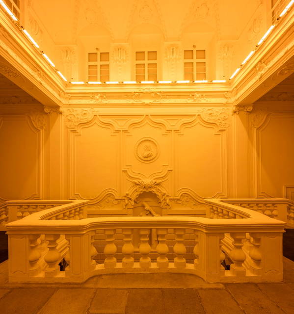 Yellow corridor, 1997 - The Winter Palace of Prince Eugene of Savoy, Vienna – 2015 - Photo: Anders Sune Berg