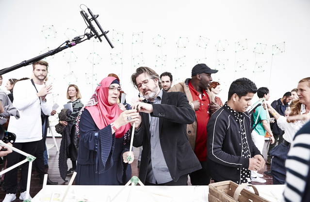 Green light, 2016 – An artistic workshop – 15 acts of participation, Co-produced by Thyssen-Bornemisza Art Contemporary - TBA21-Augarten, Vienna – 2016 - Photo: Sandro E.E. Zanzinger