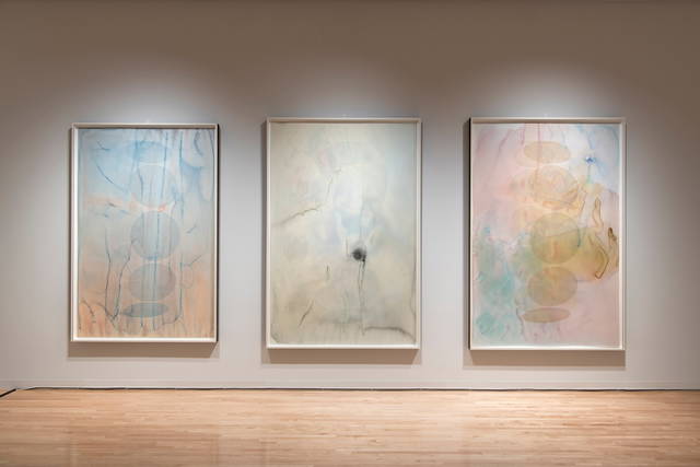 Installation view, watercolours - Museum of Contemporary Art Tokyo – 2020 - Photo: Kazuo Fukunaga