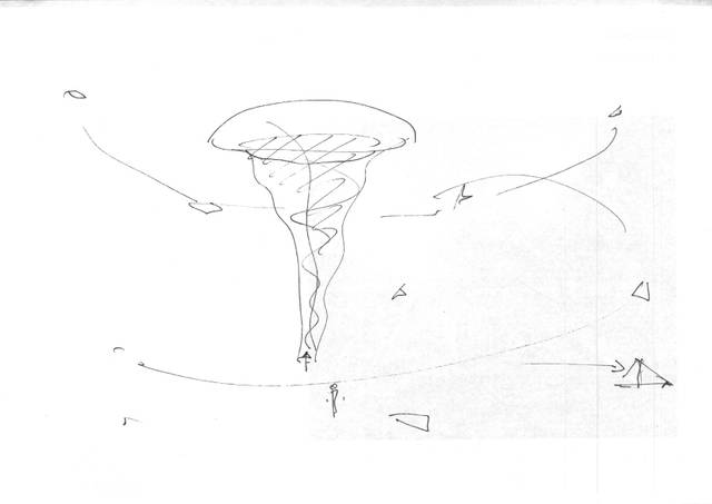 Sketch for Wirbelwerk, 2012