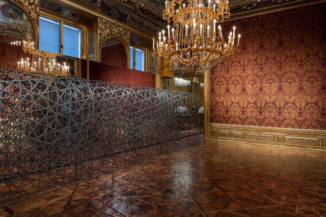 Fivefold tunnel, 2000 - The Winter Palace of Prince Eugene of Savoy, Vienna – 2015 - Photo: Anders Sune Berg