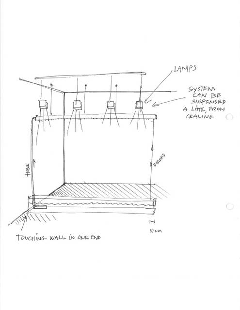 Sketch for Your strange certainty still kept, 1996
