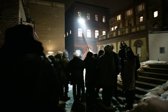 Grey Sheep with Wolfgang Breuer - Studio Olafur Eliasson, Berlin – 2009 - Photo: Studio Olafur Eliasson
