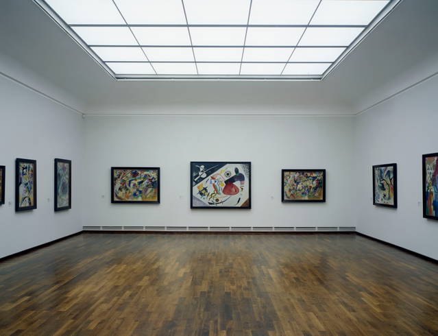 Lichtdecke Kandinsky (temporary light installation)