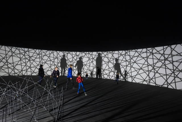 Map for unthought thoughts, 2014 - Fondation Louis Vuitton, Paris – 2014 - Photo: Iwan Baan