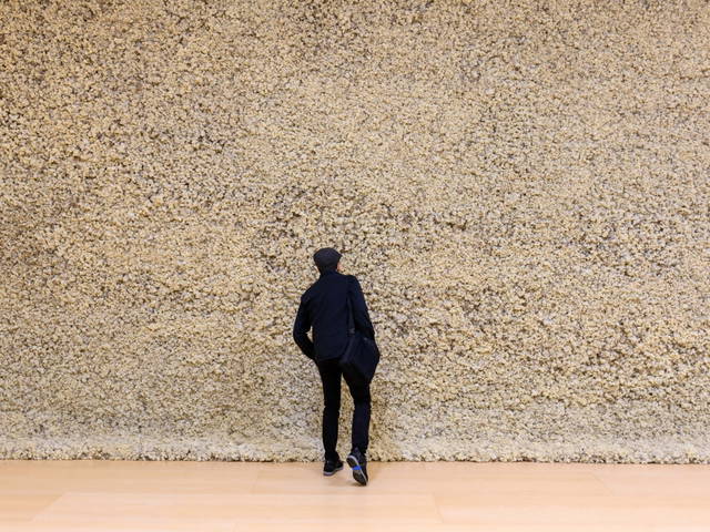Moss wall, 1994 - Guggenheim Museum, Bilbao, Spain – 2020 - Photo: Erika Ede