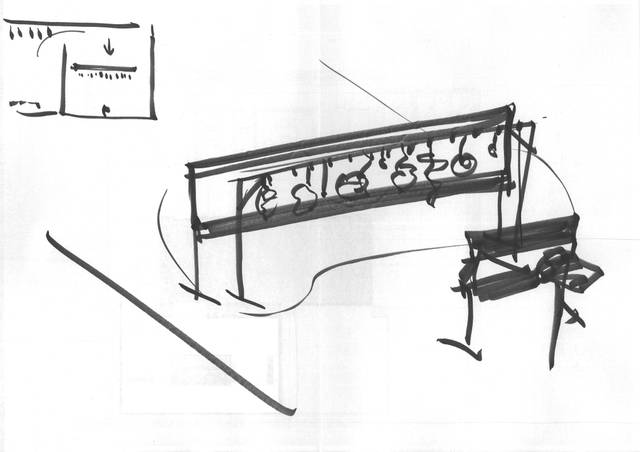 Sketch for Life is lived along lines, 2009 - Photo: Olafur Eliasson