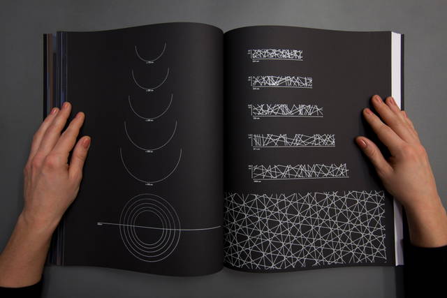 Spread from Olafur Eliasson: Contact, limited edition printed with flourescent ink - Photo: Studio Olafur Eliasson