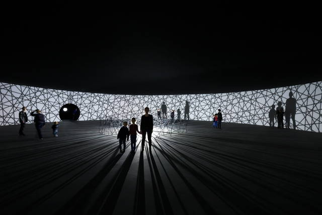 Map for unthought thoughts, 2014 - Fondation Louis Vuitton, Paris – 2014 - Photo: Iwan Baan