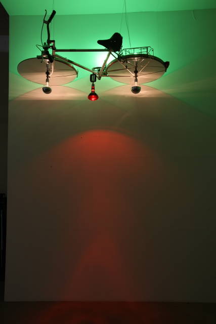 Meteor shower bike, 2010 - Photo: Studio Olafur Eliasson
