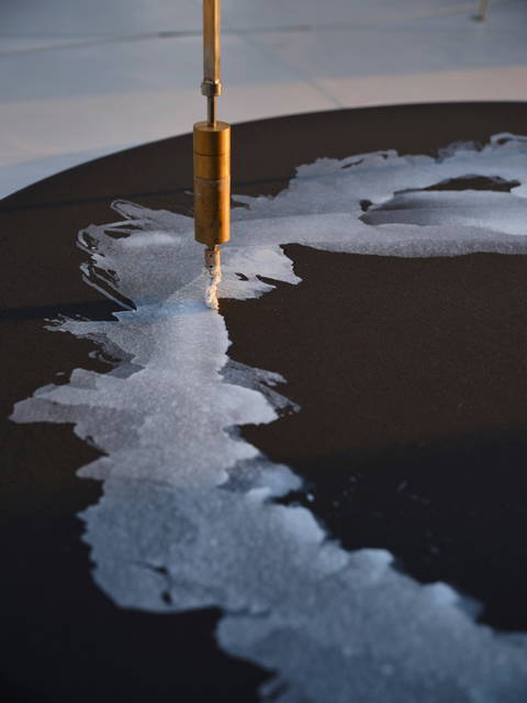 Saltwater-drawing observatory, 2023 (Detail) - Al Thakhira, Qatar – 2023 - Photo: Anders Sune Berg